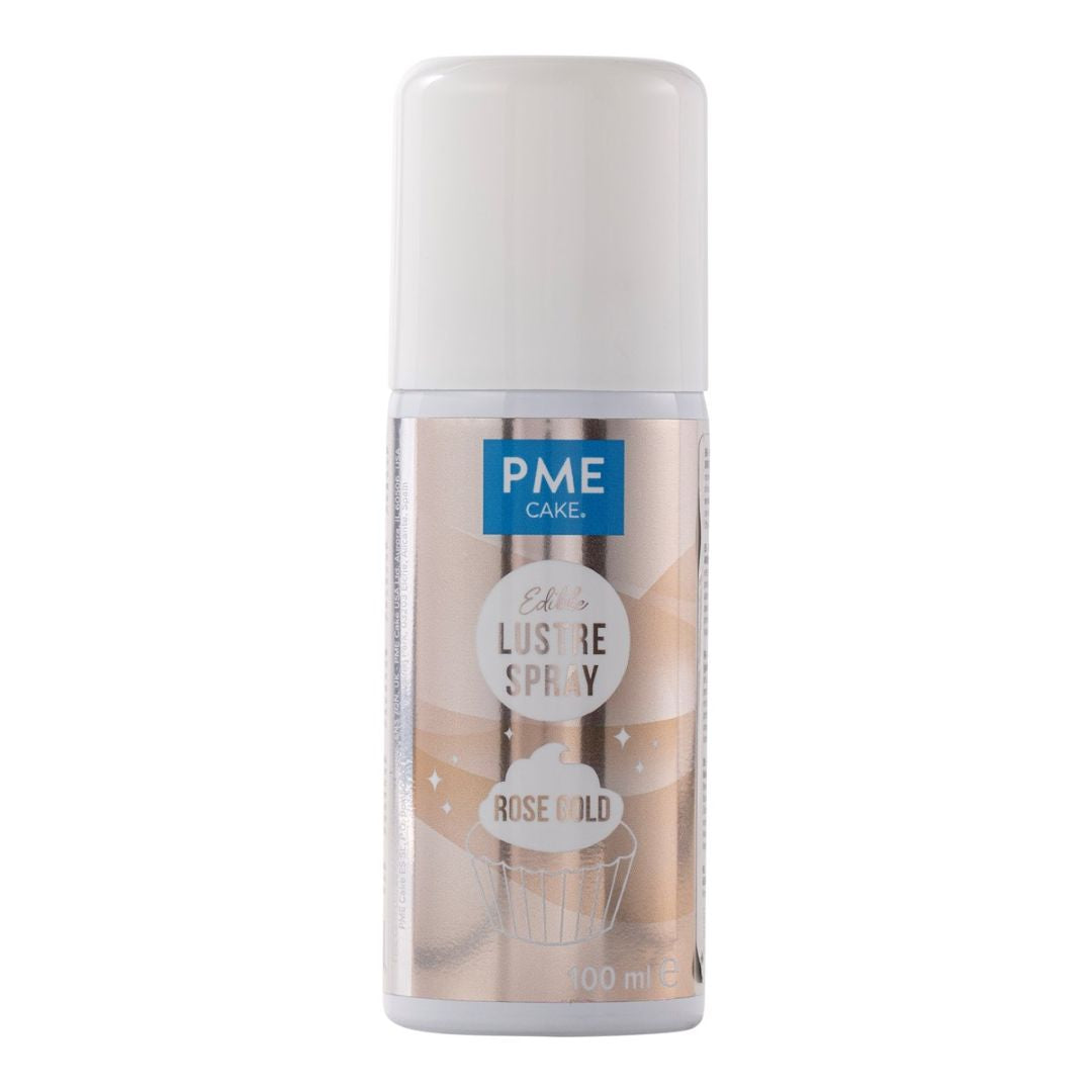 Edible Lustre Spray - Rose Gold 100ml