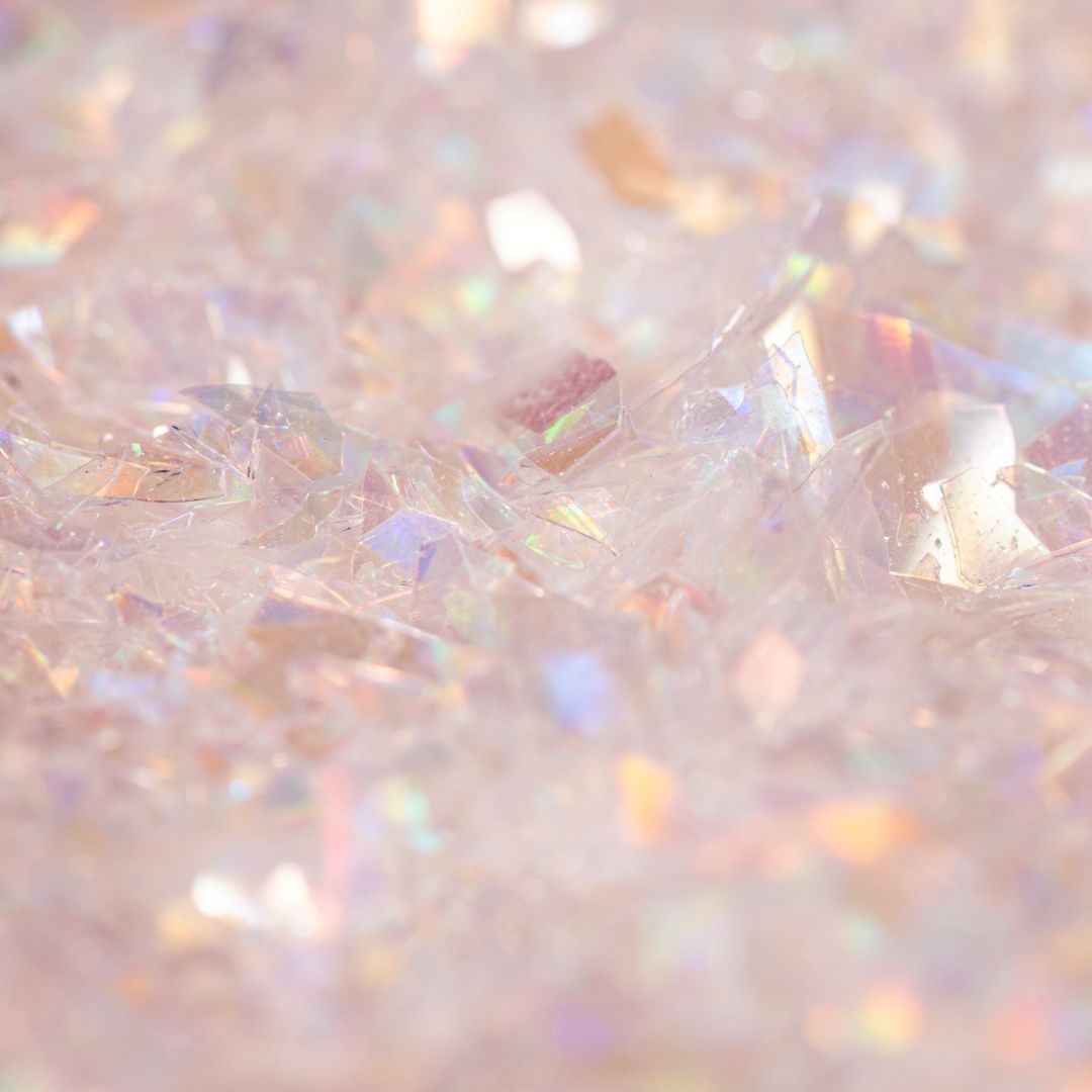 Magic Sparkles Edible Iridescent Glitter – White Crystal (3g)