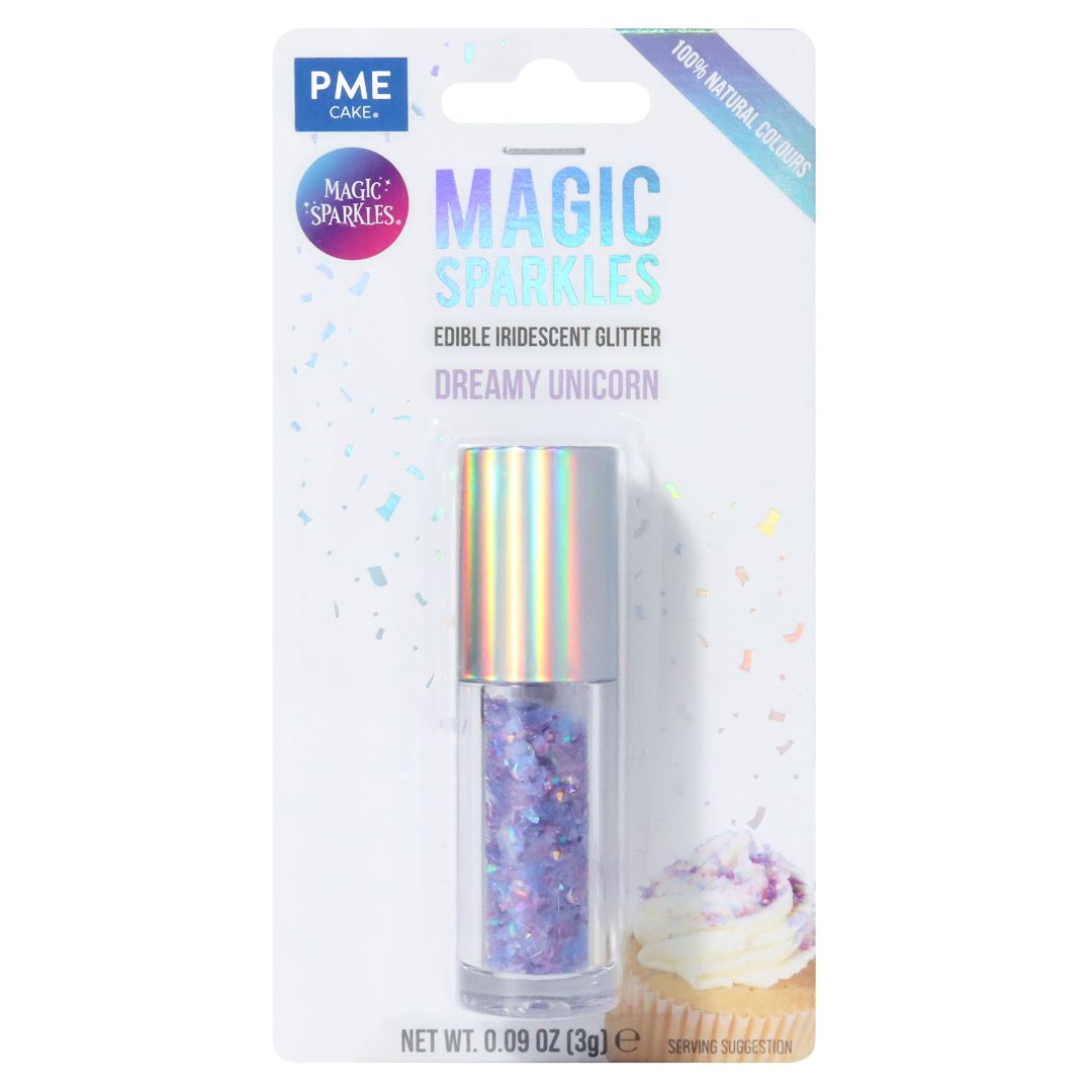 Magic Sparkles Edible Iridescent Glitter – Dreamy Unicorn (3g)