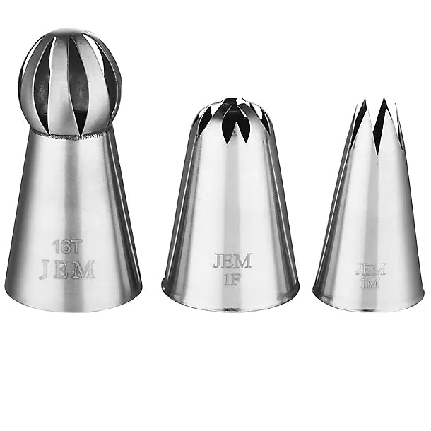 Nozzles Set Cupcakes Collection pk3