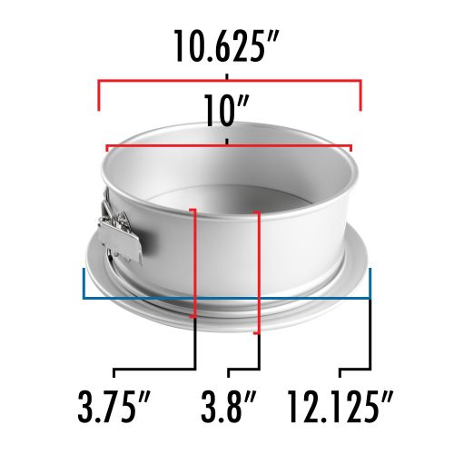Round Springform Pan 10 x 3