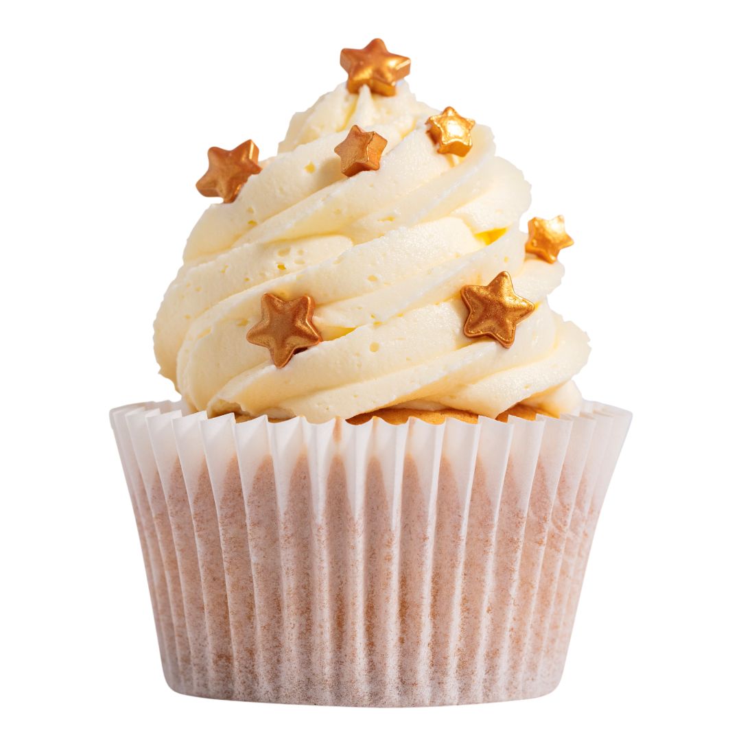 Gold Stars Sprinkle Charms 25g