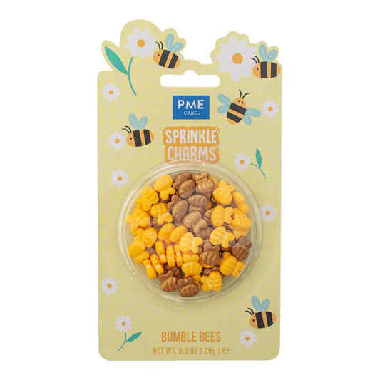 Bumble Bees Sprinkle Charms 25g