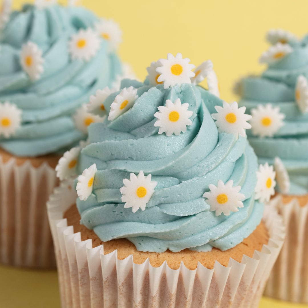 White Daisies Sprinkle Charms 25g (O/S at PME)