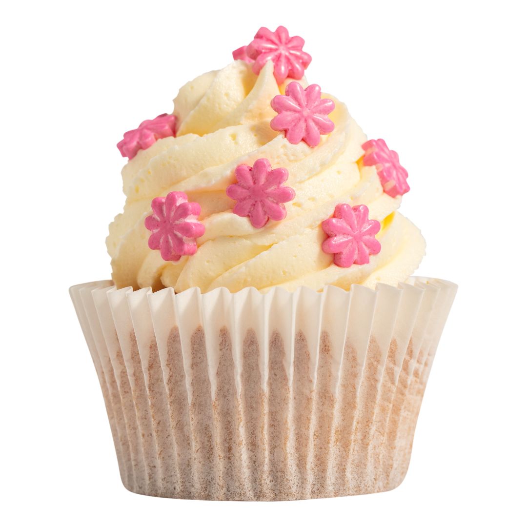 Pink Flowers Sprinkle Charms 25g