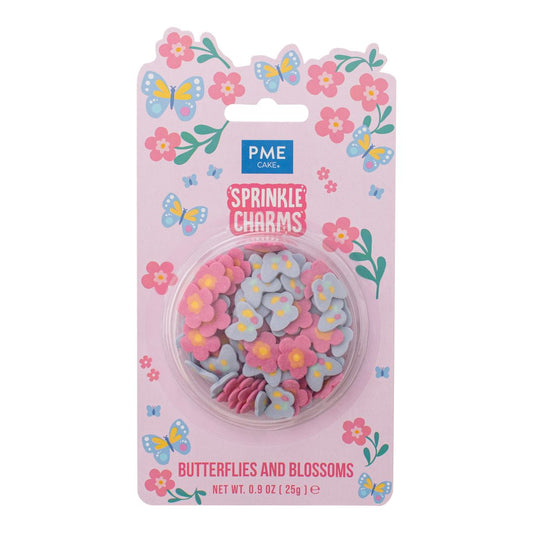 Butterflies & Blossoms Sprinkle Charms 25g