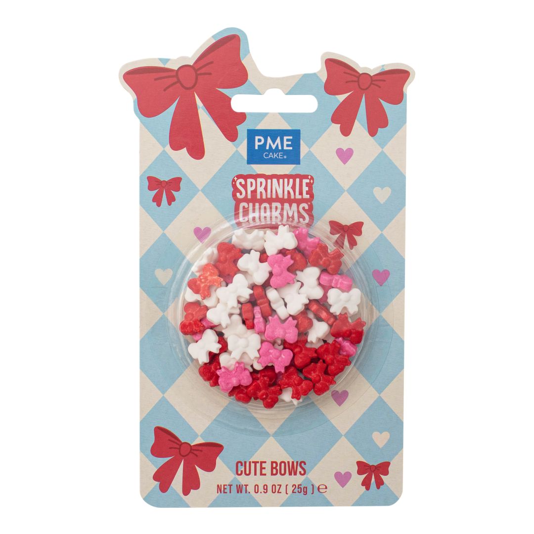 Cute Bows Sprinkle Charms 25g