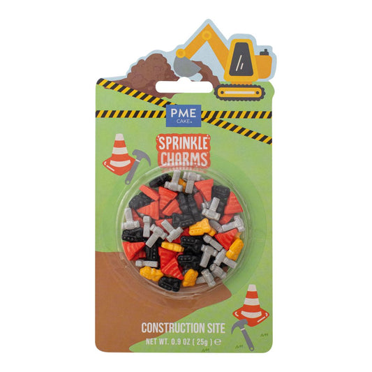 Construction Site Sprinkle Charms 25g