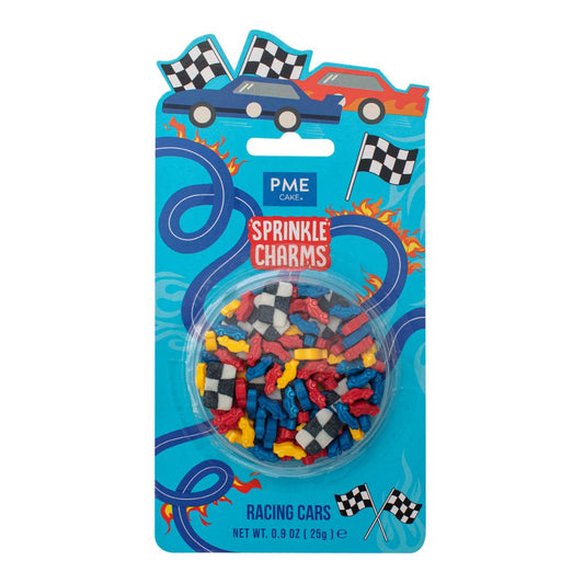 Racing Cars Sprinkle Charms 25g