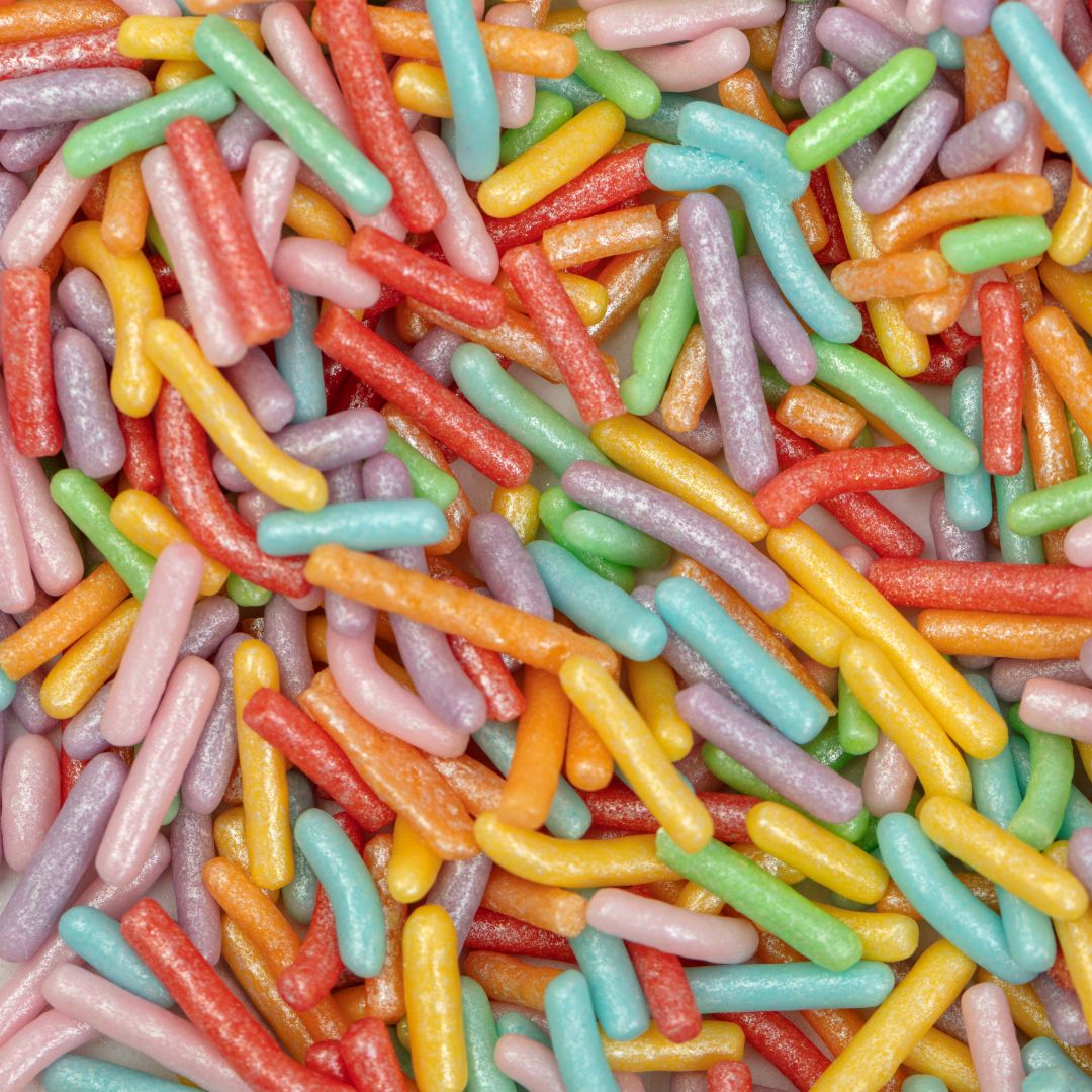 Sprinkle Strands - Pastel Rainbow 75g