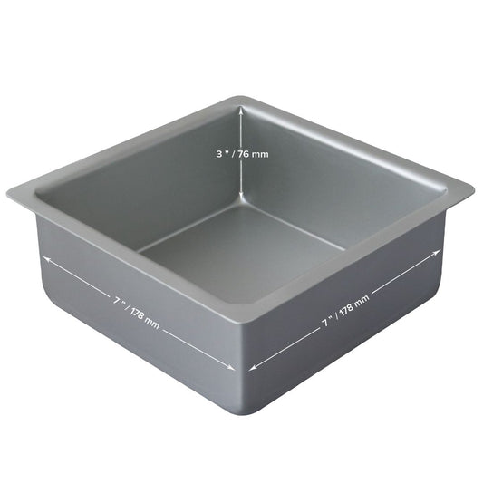 Square Cake Pan 7x7x3in (178x178x76mm)