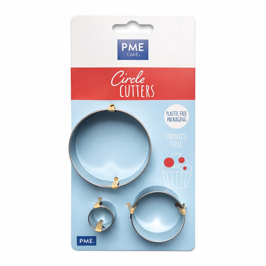 Stainless Steel Round Cutters Set/3