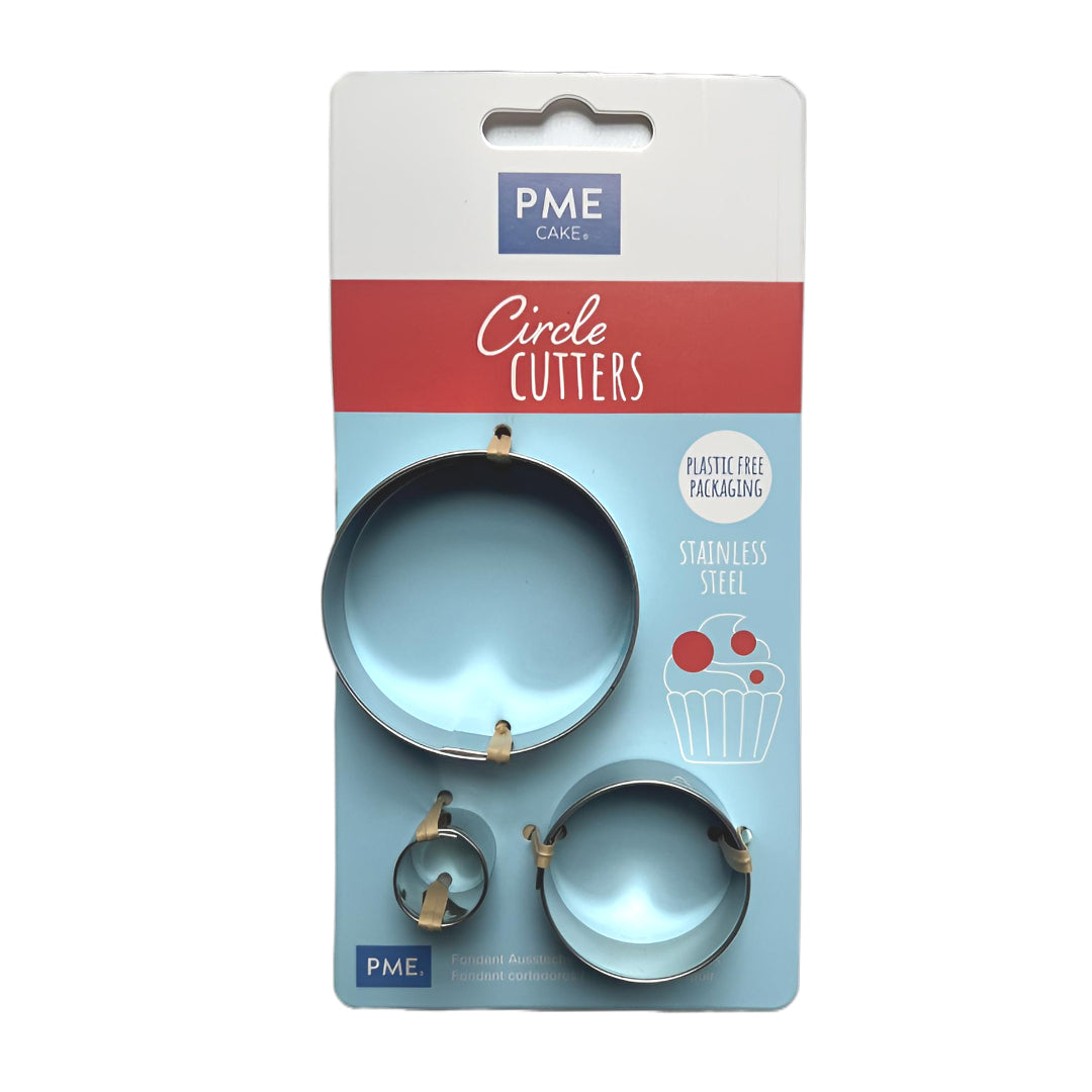 Stainless Steel Round Cutters Set/3