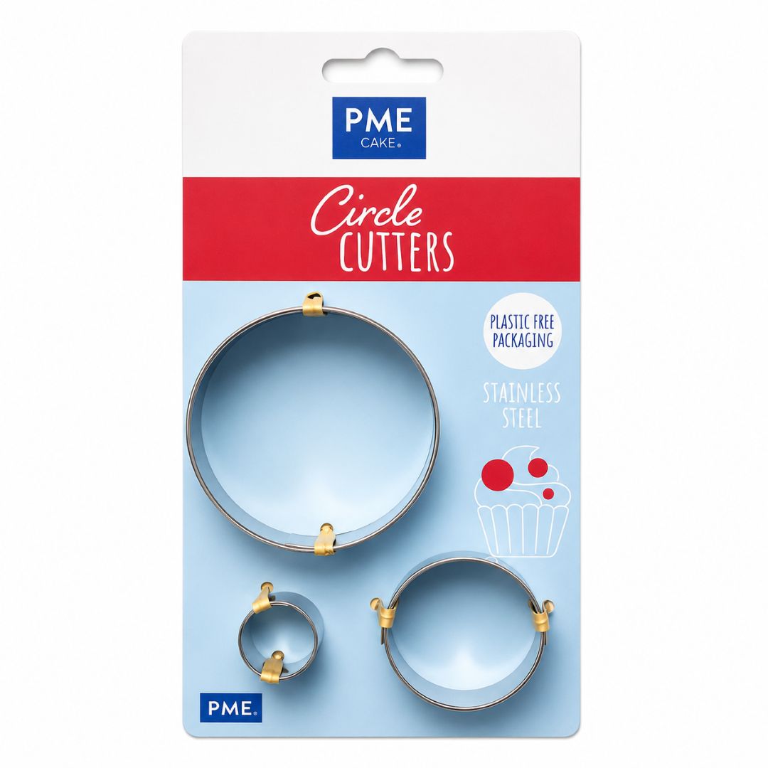 Stainless Steel Round Cutters Set/3