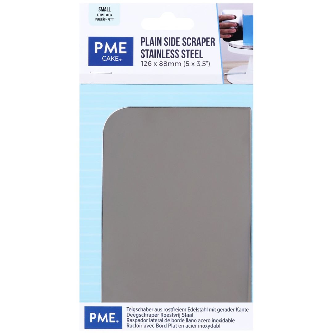 Stainless Steel Side Scraper 5in x 3.5in