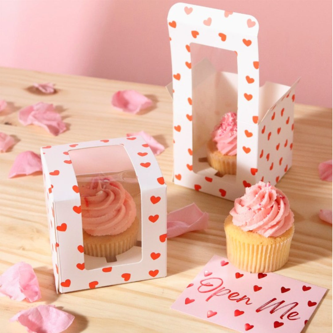 Treat Boxes - Love Hearts 4pk