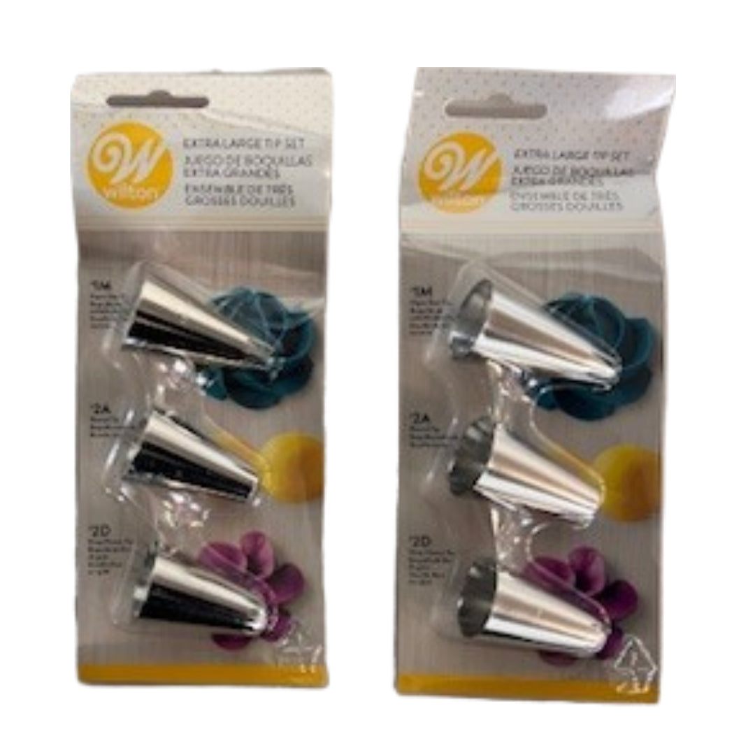 Extra Large Tip Set 3pc *DAMAGED PACKAGING*