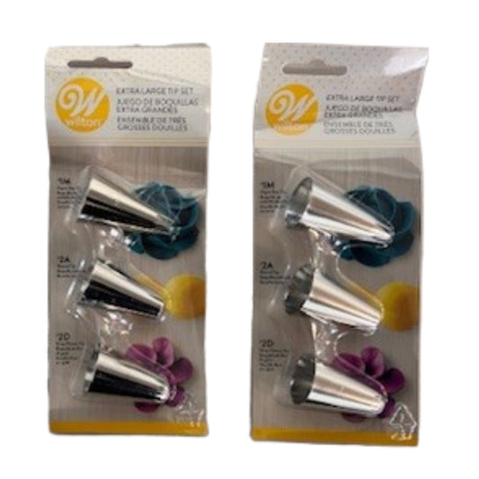 Extra Large Tip Set 3pc *DAMAGED PACKAGING*