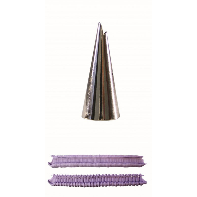 Double Ruffle/Frill Tip #040