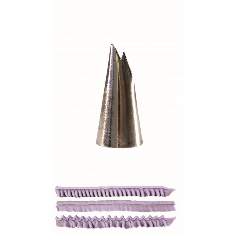Single Medium Ruffle/Frill Tip #060