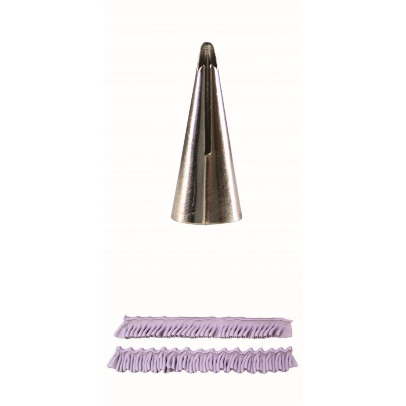 Single Large Deep Ruffle/Frill Tip #070
